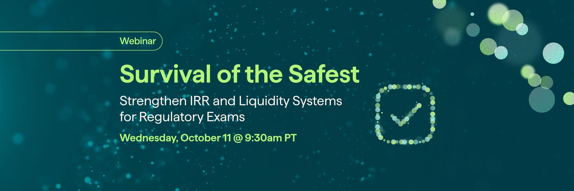 Survival of the Safest Webinar Survival of the Safest Webinar