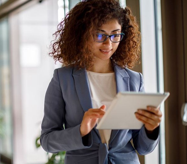 banking associate tablet